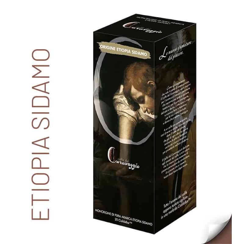 caffe-etiopia-921c6119 1111 Capsule cafea arabica Caffe del Caravaggio ETIOPIA - doze universale ESE 44 mm